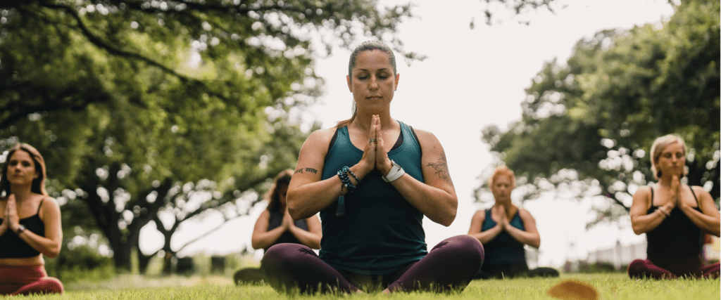 Michelle Young Teaching Meditation